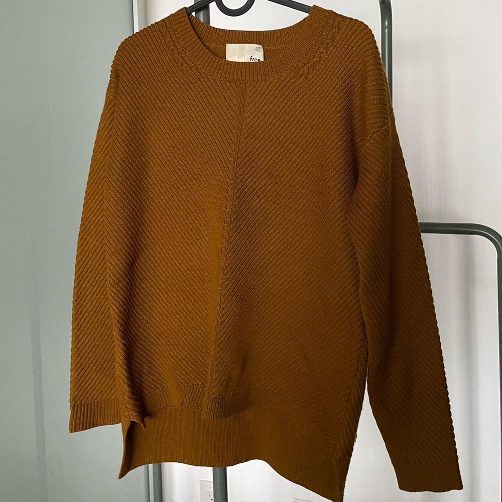 <Aritzia - Wilfred free> Caramel knit sweater